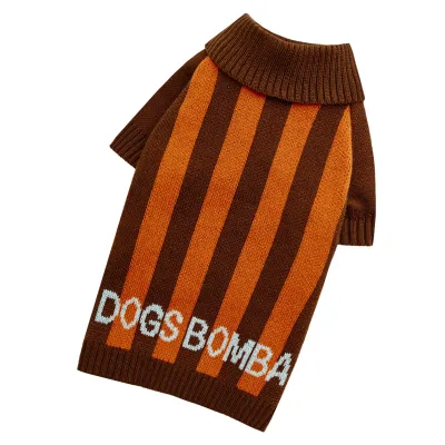 Светр в'язаний Dogs Bomba шоколад
