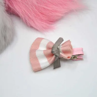 Заколка для собак Cheepet сукенка, рожева