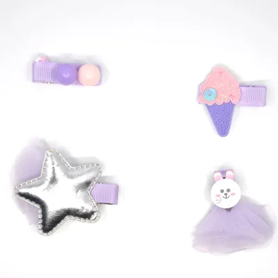 Заколка для собак Fashion Jewelry бузкова 1шт.