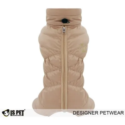 Зимовий комбінезон для собак Is Pet з високим коміром, без капюшона Alps explorer коричневий