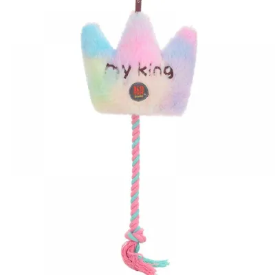 Charming Toy DREAM CROWN Корона плюшева з пищалкою і канатом 17*40cm