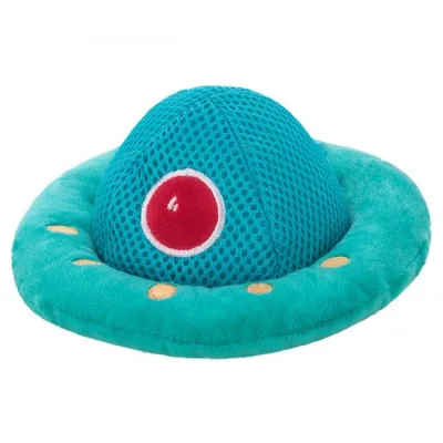 Іграшка для собак Charming Toy STARRY DREAM UFO LED світиться, зі звуком 9*17cm