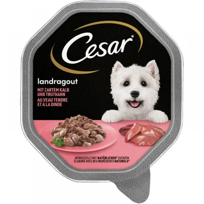 Консерви для собак CESAR паштет Classic з ніжною телятиною та птицею 150г