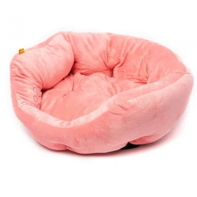 Лежанка плюшева для собак і котів Lovable Dog Luxury round bed