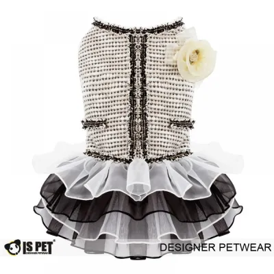 Утеплена сукня для собак Is Pet "Elizabeth dress" чорна