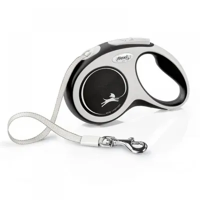 Рулетка для собак Flexi Black Design 5м/15кг