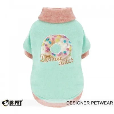 Толстовка для собак Is Pet "Donut Bites sweater" м'ятний