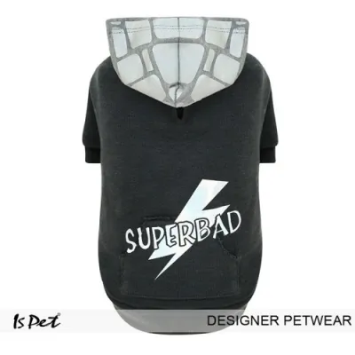 Толстовка для собак Is Pet "Superbad" сірий