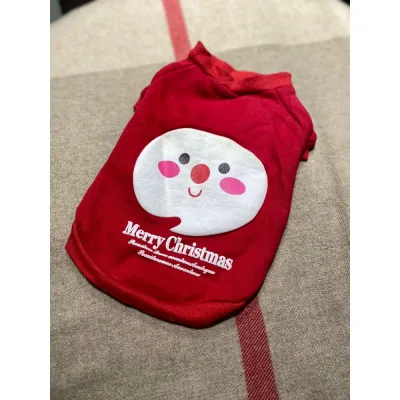 Толстівка для собак Pet Style "Merry Christmas" червоний