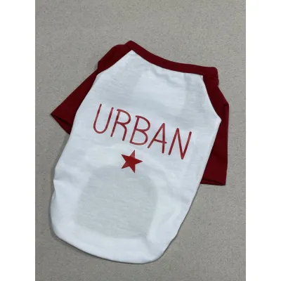 Футболка для собак Urban червона