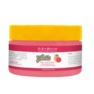 Iv San Bernard Fruit Of The Groomer маска Pink Grapefruit для середньої шерсті, з грейпфрутом і вітаміном В6, 100 мл