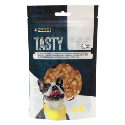 Ласощі для собак TASTY "Курячі стегна з рисом", 80гр