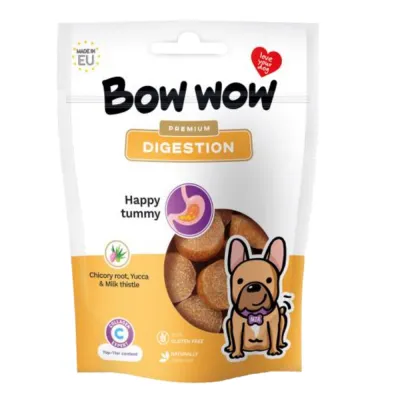 Ласощі для собак "Bow wow" Digestion снеки, для поліпшення травлення, 60 гр