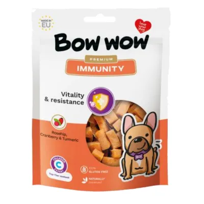 Ласощі для собак "Bow wow" Immunity снеки, для покращення імунітету, 60 гр