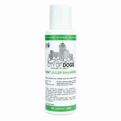 Шампунь для собак і котів Mint Julep City of Dogs 100мл