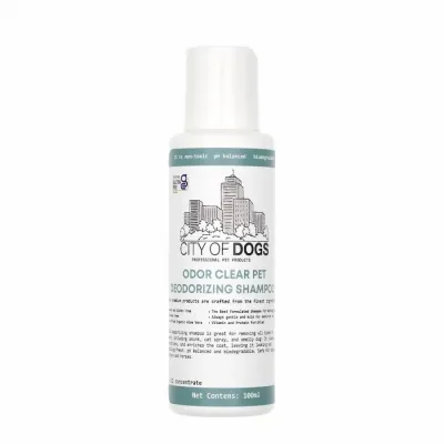 Шампунь для собак і котів Odor Clear City of Dogs для нейтралізації запаху, 100мл