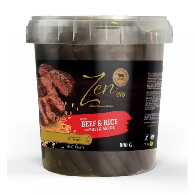Ласощі для собак ZEN EVO Beef & Rice натуральні палички з яловичиною та рисом