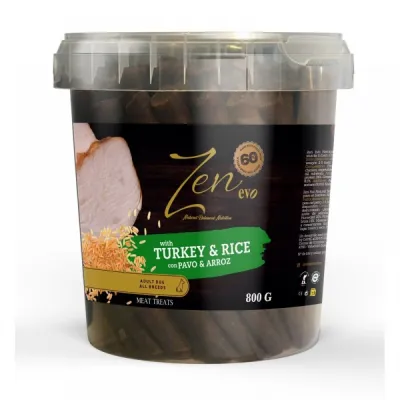 Ласощі для собак ZEN EVO Turkey & Rice натуральні палички з індичкою та рисом