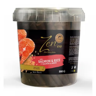 Ласощі для собак ZEN EVO Salmon & Rice натуральні палички з лососем та рисом