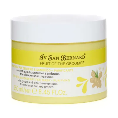 Iv San Bernard Fruitta GINGER AND ELDENBERRY маска для собак і котів дезінфікуюча з бузиною та імбирем, 250мл