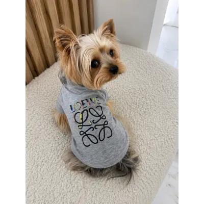 Футболка для собак і котів Loewe Logo Grey