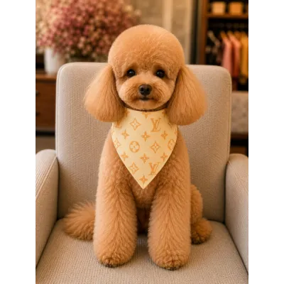 Бандана для собак і котів Louis Vuitton Yellow