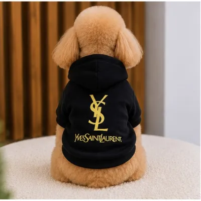 Худі для собак і котів YSL Black Gold