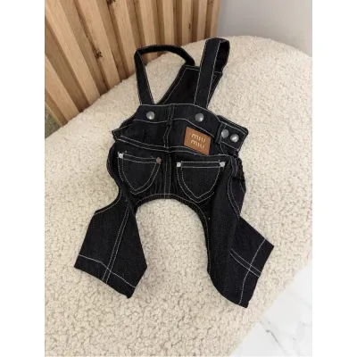 Брендові джинси для собак і котів Miu Miu Premium Style