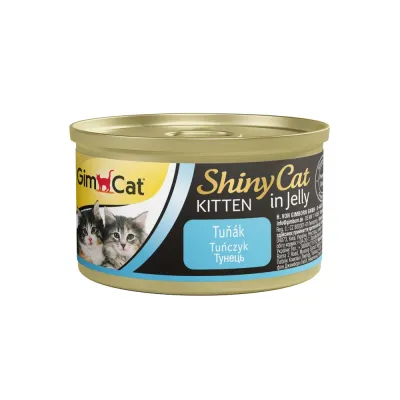 Вологий корм для кошенят з тунцем GimCat Shiny Kitten 70 г