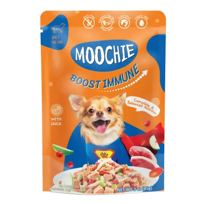 Вологий корм для собак з качкою Moochie Superfood Boost Immune 85 г