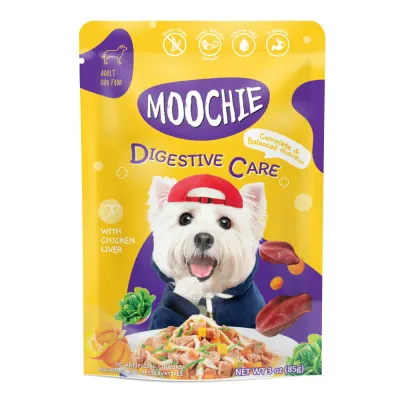 Корм вологий Moochie Superfood Digestive Care д/собак з курячою печінкою 85г