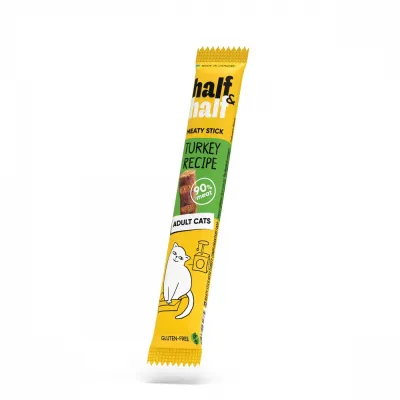 Ласощі HalfHalf м ясна паличка для котів, з індичкою 5 г