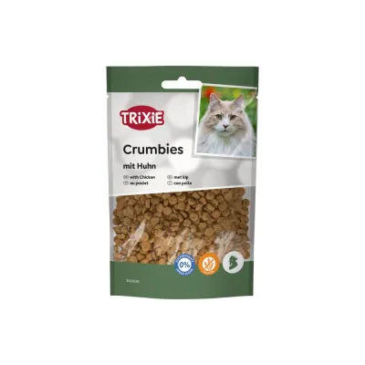 Ласощі Trixie Crumbies хрусткі подушечки з куркою 50 г