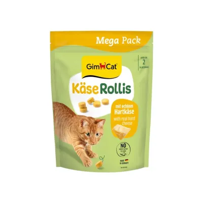 Вітамінізовані таблетки GimCat Kase Rollis сирні кульки 425 г