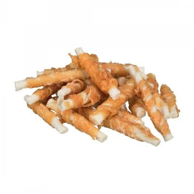 Лакомство для собак для чистки зубов, палочки с курицей, Trixie Denta Fun Chewing Rolls