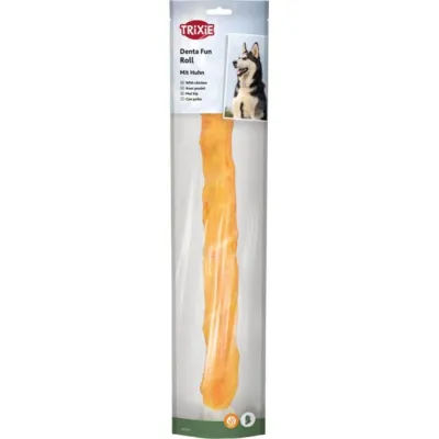 Лакомство Trixie Denta Fun Chewing Rolls для собак палочки для чистки зубов с курицей 40 см 170 г