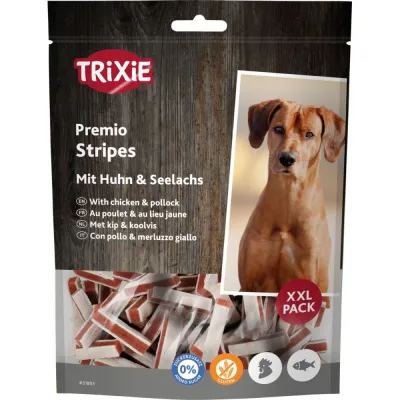 Лакомства Trixie Premio Fish Chicken Stripes для собак палочки курица и лосось 300 г