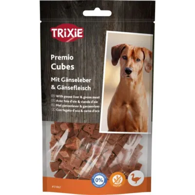 Лакомства Trixie Premio Guse Liver Cubes для собак кубики с гусиной печенью 100 г