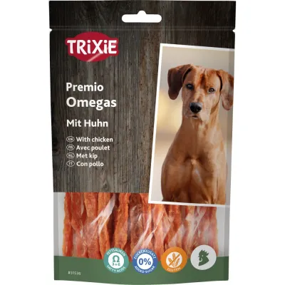 Лакомство для собак Trixie Premio Omega Stripes куриные палочки 100 г