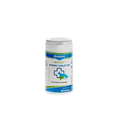 Мінеральний комплекс Canina Petvital Arthro-Tabletten для собак та котів для проблемних суглобів 60 г 60 табл.