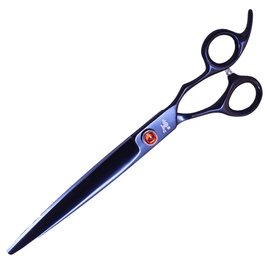 Ножиці грумерські Dezynadog Ignis 7.5 Straight Scissor прямі для стрижки собак японська нержавіюча сталь 440c 7,5 дюймів — фото 1