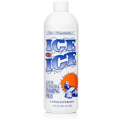 Кондиціонер Chris Christensen Ice On Ice Concentrate для собак та котів для розплутування ковтунів 473 мл