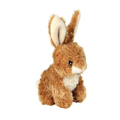 Іграшка для собак Кролик з пискавкою плюш Trixie 15 см
