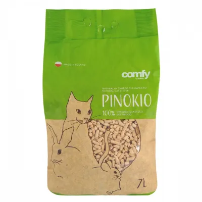 Наполнитель древесный Comfy Pinokio 7 л