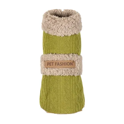 Попона для собак Gigi Pet Fashion, ХХS фісташковий, бежевий