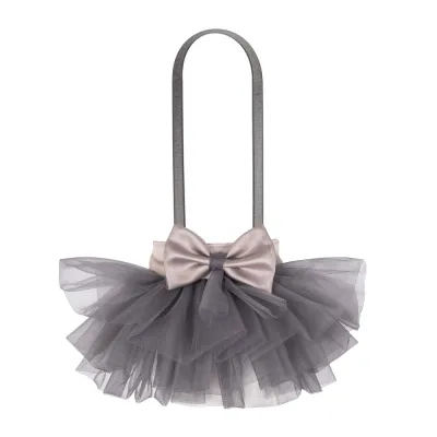 Спідниця святкова Pet Fashion Pretty для собак сіра