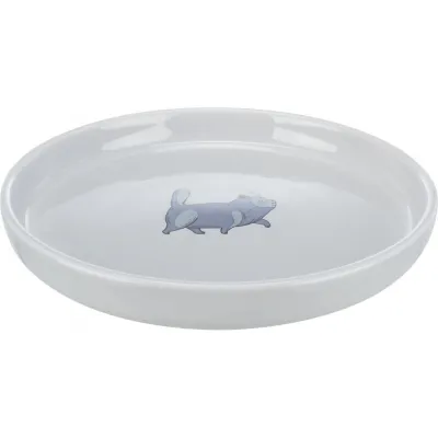 Миска Trixie для котів пласка та широка керамічна 23 см 600 мл