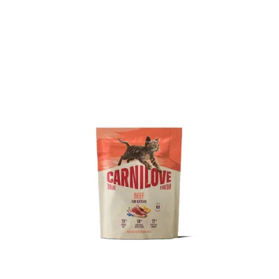 Сухий корм для кошенят з яловичиною Carnilove True Fresh Beef Kitten