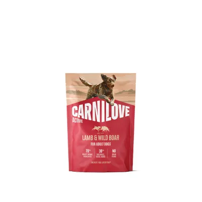 Корм сухий Carnilove Active Lamb & Wild Boar для собак ягня і дикий кабан