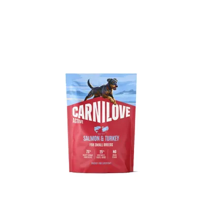 Корм сухий Carnilove Active Salmon & Turkey Small Breed для cобак малих порід лосось та індичка